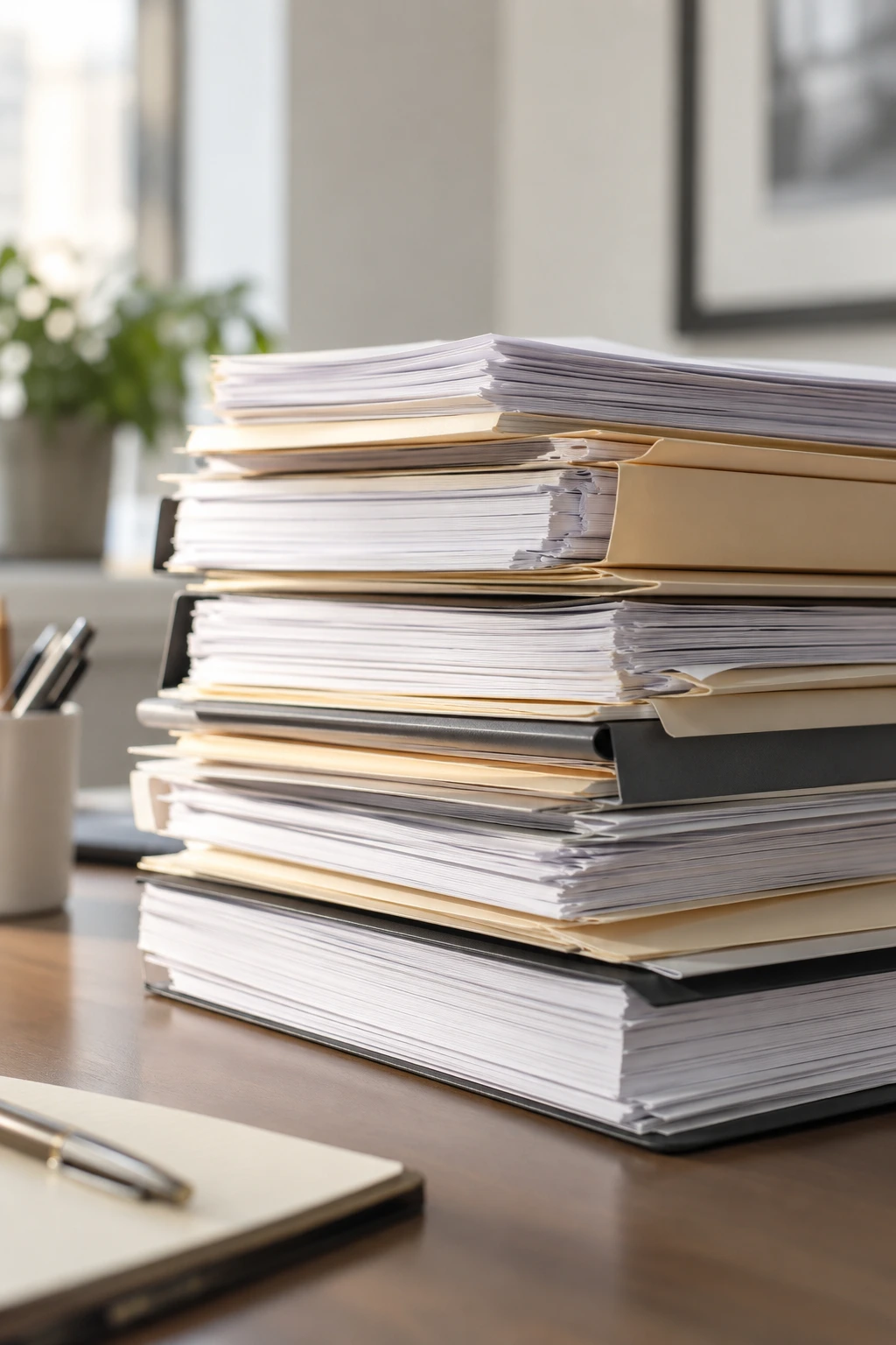 Documentos y manuales de procedimientos organizados